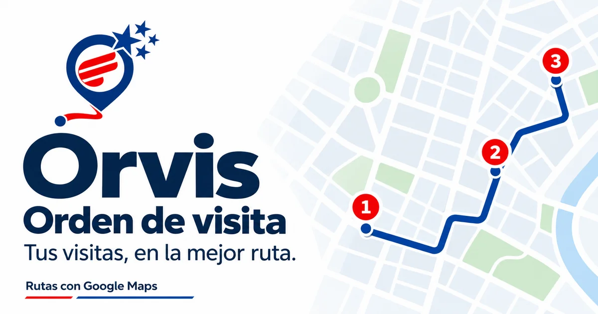 Orvis, orden de visita: tus visitas, en la mejor ruta